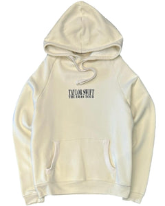 Taylor Swift 'The Eras' International Tour Hoodie Beige - Bisy Clothing