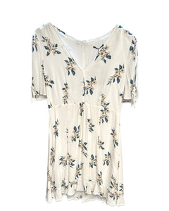 Tokito Short Sleeve Floral Dress - Bisy Clothing