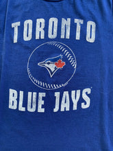 Load image into Gallery viewer, TORONTO BLUE JAYS Size M MBL Baseball Singlet in Blue Mens OCT174 - Bisy Clothing