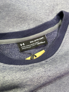 Under Armours Coldgear Sweatershirt in Blue - Bisy Clothing