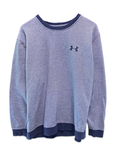 Under Armours Coldgear Sweatershirt in Blue - Bisy Clothing