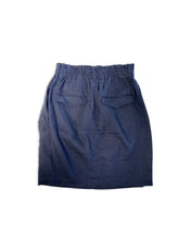 Load image into Gallery viewer, WITCHERY Size 6 Dark Navy Linen Skirt APR1721 - Bisy Clothing