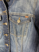 Load image into Gallery viewer, FCUK Size 8 French Connection Denim Button Jacket Womens JUN3821