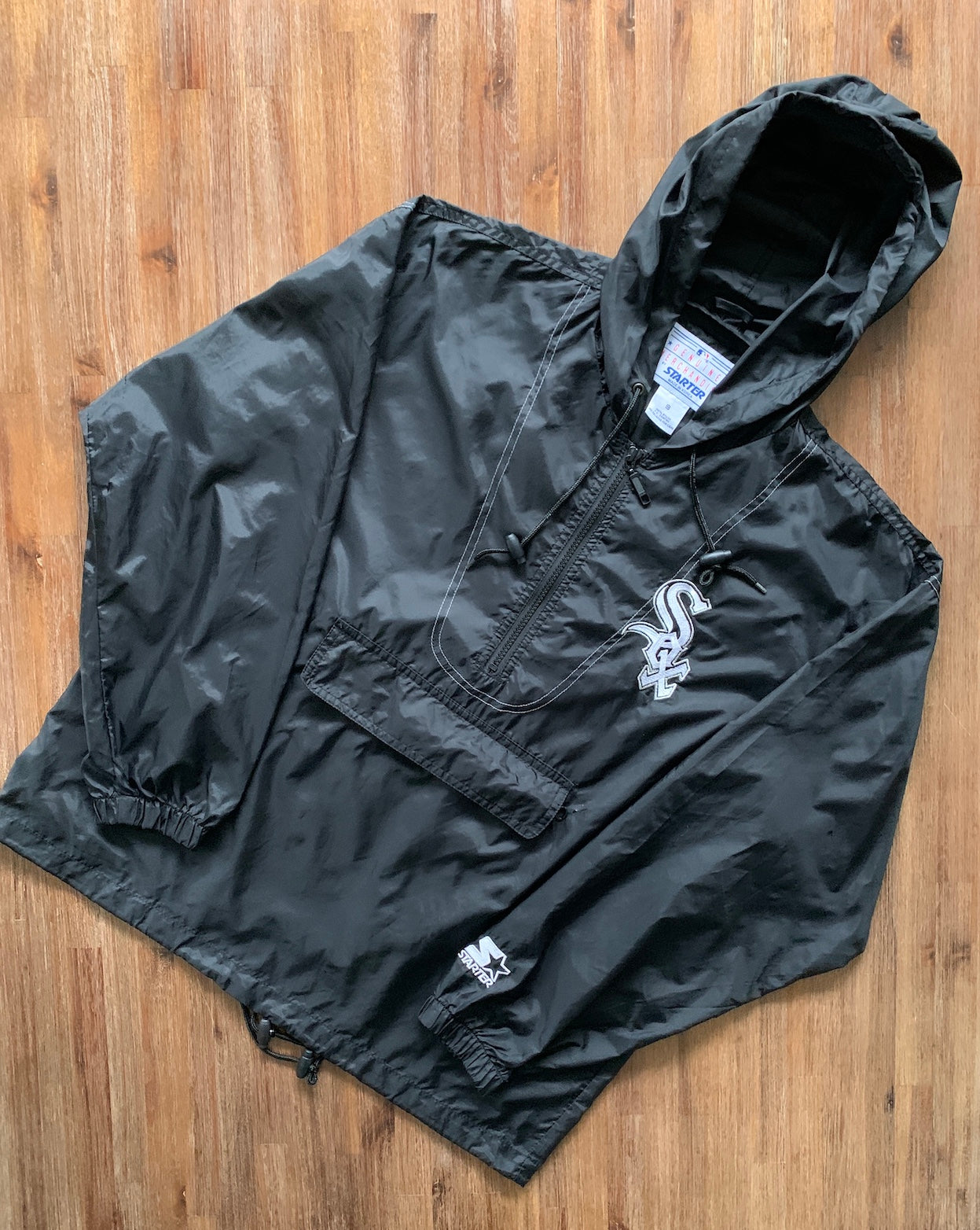 Vintage white sox hot sale starter jacket