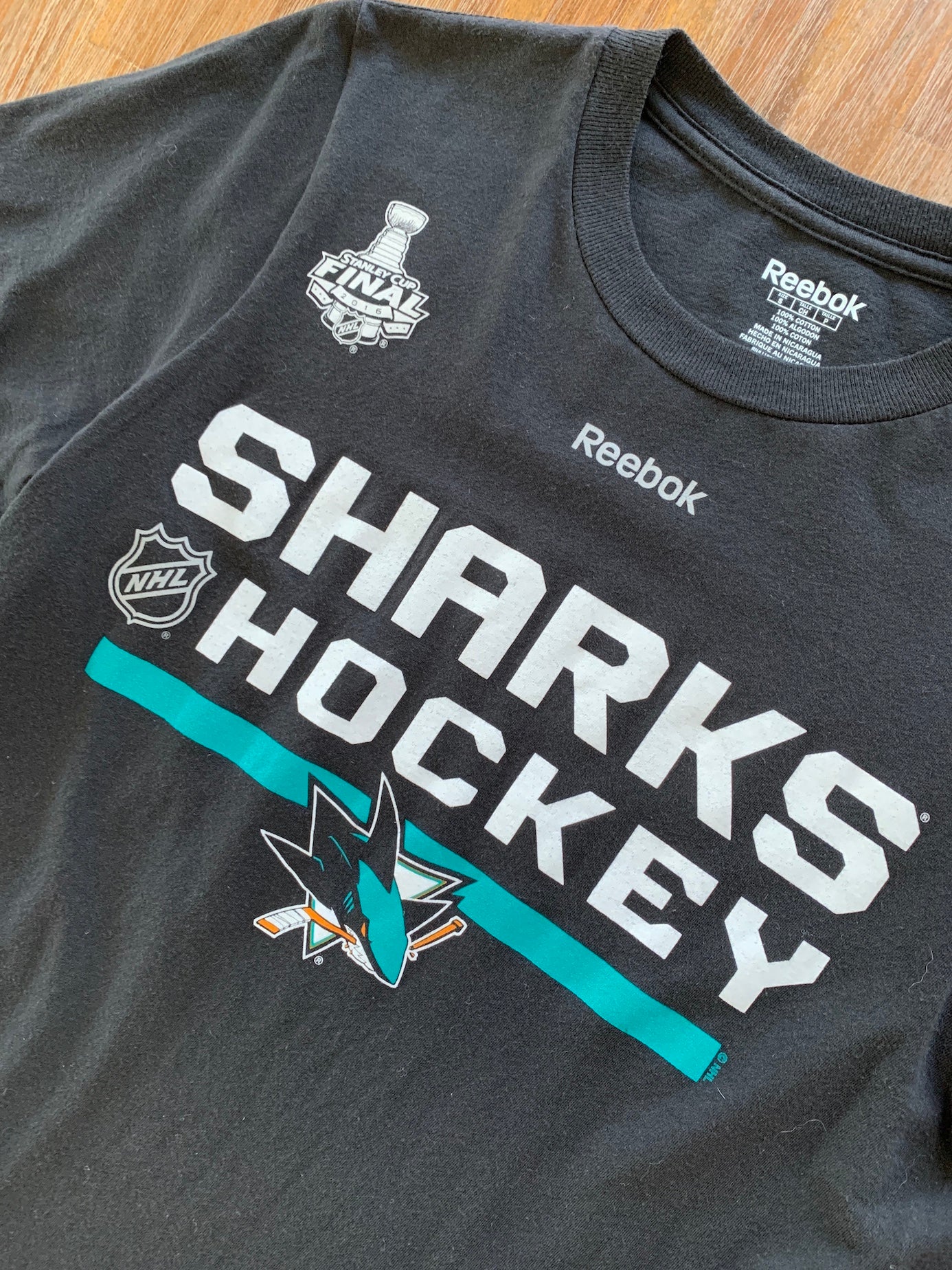 Sharks stanley cup clearance shirt